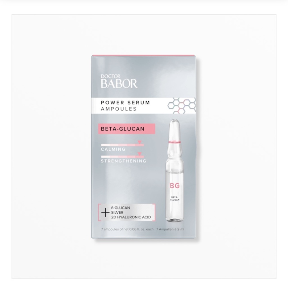 NIP Doctor Babor Power Serum Ampoules Beta-Glucan